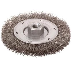 WHEEL WIRE CRIMP 8" STEEL