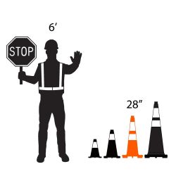 CONE TRAFFIC 28