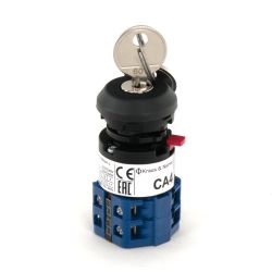 THREE POSITION KEY SWITCH