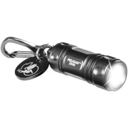 FLASHLIGHT KEYCHAIN BLACK