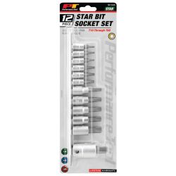 SOCKET STAR SET 12PC