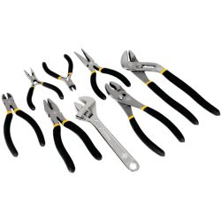 PLIERS & WRENCH SET 8PC