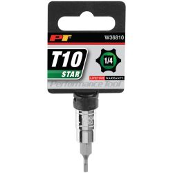 SKT BIT STAR T-10 1/4"DR