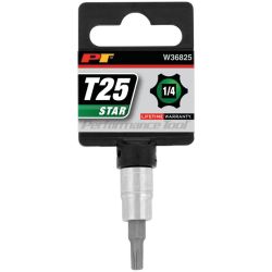SKT BIT STAR T-25 1/4"DR