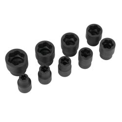 EXTRACT BOLT SET 9PC MET