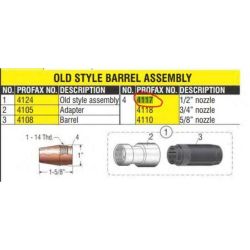 NOZZLE 1/2" AEC200 OLDTYP