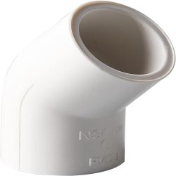 ELBOW PVC 45D 1" SCH 40