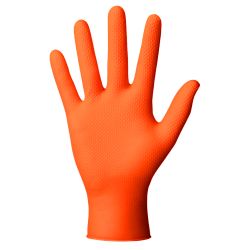 GLOVE NITRILE 8ML ORG XL DISP POWDER FREE PYRAMID