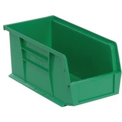 BIN POLY 10-1/8" GRN MED