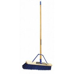 BROOM PUSH POLY STIFF 24"