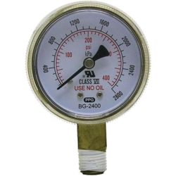 GAUGE 100PSI 2"