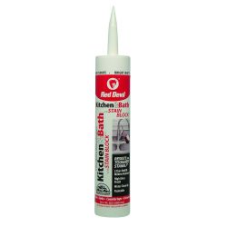 SEALANT 10.1OZ WHITE KITCHEN & BATH W STAIN