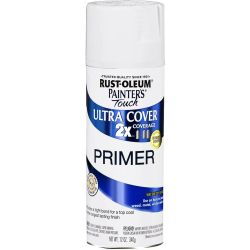 PRIMER SPRAY WHITE 12OZ RUST-249058
