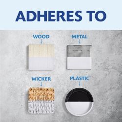 PAINT SPRAY FLAT WHT 12OZ RUST-334021