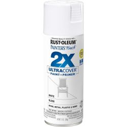 PAINT SPRAY WHT GLS 12OZ GLOSS PAINTERS TOUCH