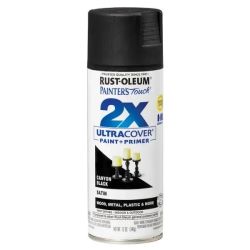 PAINT SPRAY CANY BLK 12OZ