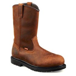 BOOT MEN'S 11" PULL UP STEEL TOE-Size 11.5