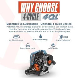 TRIMMER GAS 4QL 26.5CC
