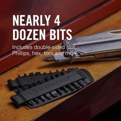 LEATHERMAN, Bit Kit, 21 Double-Ended Screwdriver Bits for Multi-Tools