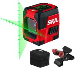 LEVEL LASER SELF-LEVELING GREEN CROSS LINE 65'