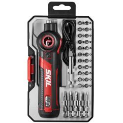 SCREWDRIVER 4V RECH 28PC