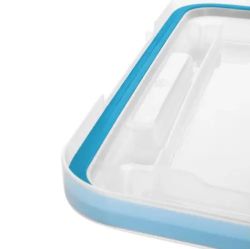 STORAGE BOX BLUE/CLR 20QT