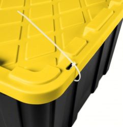 BIN STORAGE YELL/BLK 38G