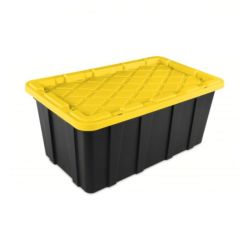 BIN STORAGE YELL/BLK 38G