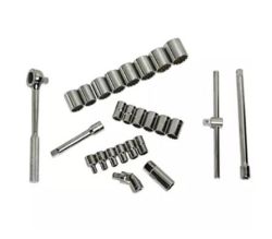RATCHET SET 12DR MET 25PC STMT45508-L