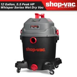 VACCUM WET/DRY 12G 4.5HP