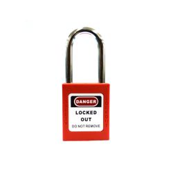 LOCK 38MM STEEL SHACK RED