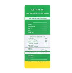 TAG (SCAFFOLDING) LARGE 93mm*6mm*309mm