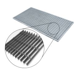 STANDARD WELDED STEEL BAR GRATING 1 1/4" X 3/16" 3'x20'