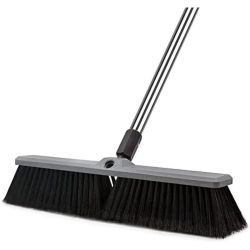BROOM 18" IND C/W HANDLE 