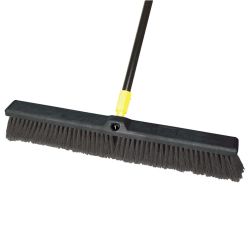 BROOM IND 24" C/W HANDLE 