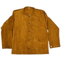 JACKET LEATHER 30" XXXL SPLIT GOLDBROWN ARMOUR
