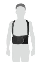 BELT BACK SUPPORT C/W ADJUSTABLE SUSPENDERS SM