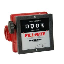METER WITH 1" PORT GALLON