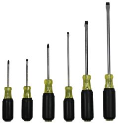 SCREWDRIVER 6PC YELLOW 8473498