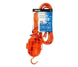 LIGHT H-HELD 18/2 25'ORG 201