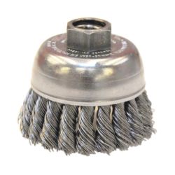 BRUSH CUP KNT 2-3/4"STEEL