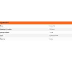 SPLICER BARB RND 1/4