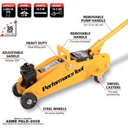 JACK TROLLEY COMPACT 2TON 