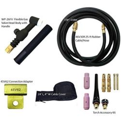 TORCH PKG 26FV TIG 25'CBL 26FV GUN 25'PWRCBL AIR.C