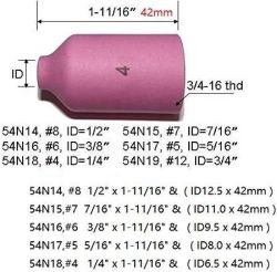 CUP 1/2 #8 FOR GASLENS WP-54N14