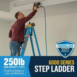 LADDER STP FGLASS 8' 250#