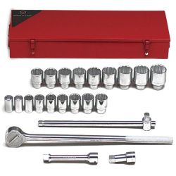 SOCKET STD 12PT 3/4"DR