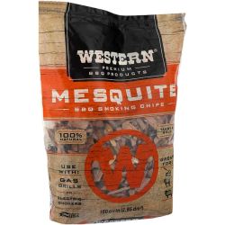 CHIPS BBQ MESQUITE 180CU PREMIUM 100% WOOD SMOKING