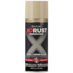 PAINT SPRAY ALMOND 12OZ GLOSS ANTI RUST