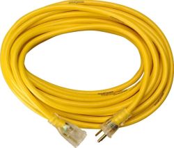 CORD EXT 100' 14/3 YELLOW